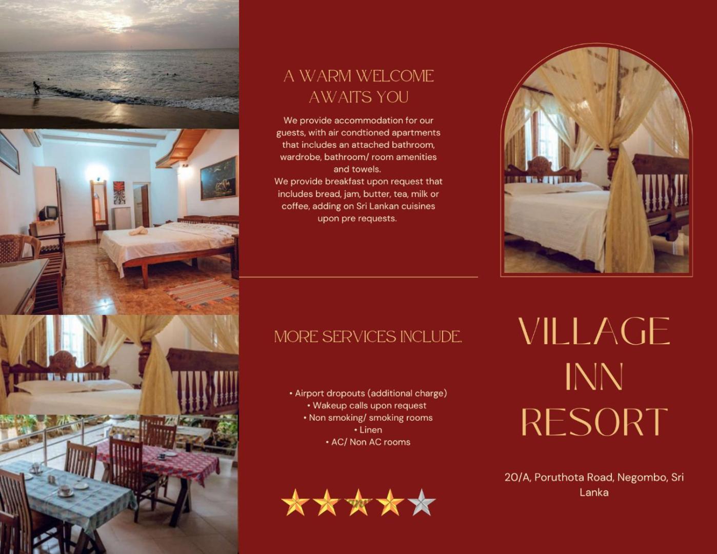 Village Inn Resort Negombo Exterior photo